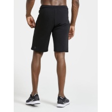 Craft Freizeithose Core Soul Sweatshorts (weiches Material, Seitentaschen mit Reissverschluss) kurz schwarz Herren