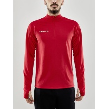 Craft Sport-Langarmshirt Evolve Halfzip - strapazierfähig, aus Stretchmaterial - rot Herren