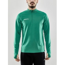 Craft Sport-Langarmshirt Evolve Halfzip - strapazierfähig, aus Stretchmaterial - grün Herren