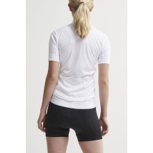 Craft Fahrrad-Shirt Core Essence Jersey Tight Fit (optimale Bewegungsfreiheit) weiss Damen