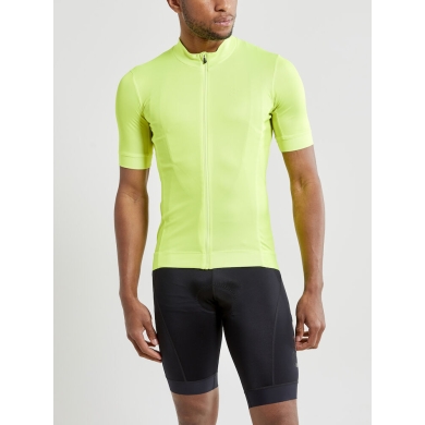 Craft Fahrrad-Tshirt Core Essence Jersey Tight Fit (optimale Bewegungsfreiheit) neongelb Herren