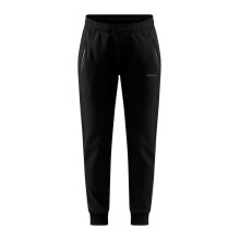 Craft Freizeithose Core Soul Sweatpants (weiches Material, Seitentaschen mit Reissverschluss) lang schwarz Damen