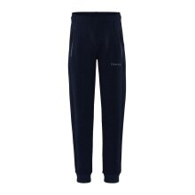 Craft Freizeithose Core Soul Sweatpants (weiches Material, Seitentaschen mit Reissverschluss) lang darknavy Kinder