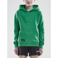 Craft Kapuzenpullover Hoodie Community (athletische Passform) grün Kinder