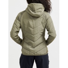 Craft Hybridjacke ADV Explore (leichte wattiert, winddicht) khakigrün Damen