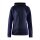 Craft Kapuzenjacke ADV Unify (funktionelles Recyclingpolyester) navyblau Damen