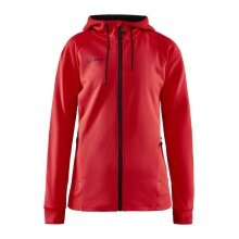 Craft Kapuzenjacke ADV Unify (funktionelles Recyclingpolyester) rot Damen