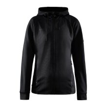 Craft Kapuzenjacke ADV Unify (funktionelles Recyclingpolyester) schwarz Damen