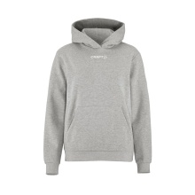 Craft Kapuzenpullover Community 2.0 Logo Hoodie (athletische Passform) grau Damen