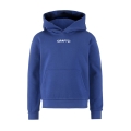 Craft Kapuzenpullover Community 2.0 Logo Hoodie (athletische Passform) kobaltblau Kinder