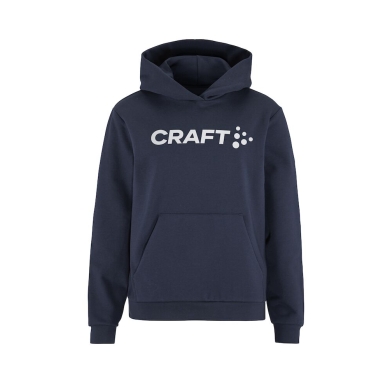 Craft Kapuzenpullover Community 2.0 Hoodie (hoher Tragekomfort) navyblau Damen