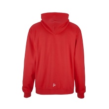 Craft Kapuzenpullover Community 2.0 Logo Full Zip Hoodie (Baumwolle/Polyester) rot Herren