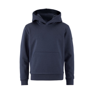 Craft Kapuzenpullover Community 2.0 Hoodie (athletische Passform) navyblau Kinder