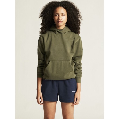 Craft Kapuzenpullover Community 2.0 Hoodie (athletische Passform) khakigrün Damen