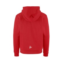 Craft Kapuzenpullover Community 2.0 Logo Full Zip Hoodie (Baumwolle/Polyester) rot Kinder