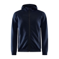 Craft Kapuzenpullover Core Soul Full Zip Hood (weiches Material, mit Reißverschlusstaschen) darknavy Herren