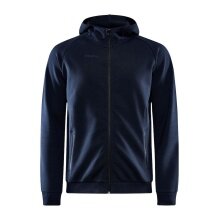 Craft Kapuzenpullover Core Soul Full Zip Hood (weiches Material, mit Reißverschlusstaschen) darknavy Herren