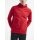 Craft Kapuzenpullover Core Soul Full Zip Hood (weiches Material, mit Reißverschlusstaschen) rot Herren