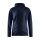 Craft Kapuzenpullover Core Soul Full Zip Hood (weiches Material, mit Reißverschlusstaschen) darknavy Damen