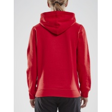 Craft Kapuzenpullover Hoodie Community (athletische Passform) rot Damen