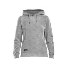 Craft Kapuzenpullover Hoodie Community (athletische Passform) grau Damen