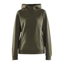 Craft Kapuzenpullover Hoodie Core Soul Sweatshirt (komfortable Passform) khakigrün Damen