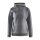 Craft Kapuzenpullover Hoodie Core Soul Sweatshirt (komfortable Passform) dunkelgrau Damen