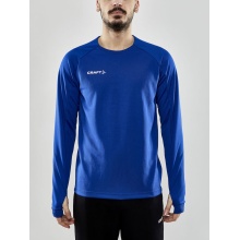 Craft Sport-Langarmshirt Evolve Crew Neck - aus Stretchmaterial - kobaltblau Herren