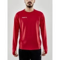 Craft Sport-Langarmshirt Evolve Crew Neck - aus Stretchmaterial - rot Herren