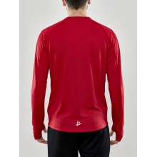 Craft Sport-Langarmshirt Evolve Crew Neck - aus Stretchmaterial - rot Herren