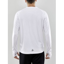 Craft Sport-Langarmshirt Evolve Crew Neck - aus Stretchmaterial - weiss Herren