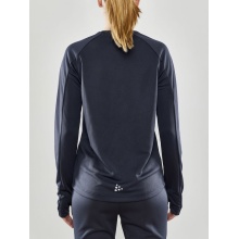 Craft Sport-Langarmshirt Evolve Crew Neck - aus Stretchmaterial - dunkelgrau Damen