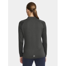 Craft Sport-Langarmshirt Extend Halfzip (hohe Bewegungsfreiheit, bequeme Passform) dunkelgrau Damen