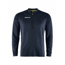 Craft Sport-Langarmshirt Extend Halfzip (hohe Bewegungsfreiheit, bequeme Passform) navyblau Herren