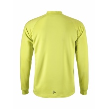 Craft Sport-Langarmshirt Extend Halfzip (hohe Bewegungsfreiheit, bequeme Passform) gelb Herren