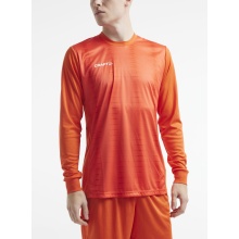 Craft Sport-Langarmshirt Progress 2.0 (optimale Bewegungsfreiheit) - orange Herren