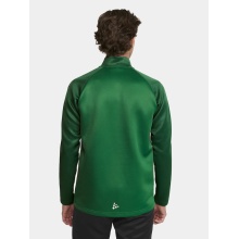 Craft Sport-Langarmshirt Squad 2.0 Halfzip (ergonomisches Design, hohe Elastizität) grün Herren