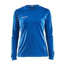 Craft Sport-Langarmshirt (Trikot) Squad Solid - hohe Elastizität, ergonomisches Design - royalblau Damen