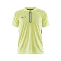 Craft Sport-Polo Pro Control Impact (leicht, atmungsaktiv) lime/grau Herren