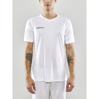 Craft Sport-Tshirt (Trikot) Progress 2.0 Solid Jersey - leicht, funktionell - weiss Herren