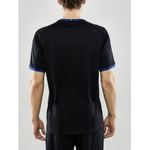 Craft Sport-Tshirt (Trikot) Progress 2.0 Graphic Jersey - leicht, funktionell und Stretchmaterial - schwarz/blau Herren