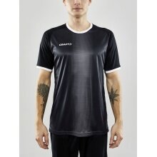 Craft Sport-Tshirt (Trikot) Progress 2.0 Graphic Jersey - leicht, funktionell und Stretchmaterial - schwarz/weiss Herren