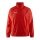 Craft Regenjacke Evolve Rain (leicht, wind- und wasserabweisend, Kapuze) rot Herren