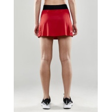 Craft Sport-Rock Squad Skirt - leicht, funktionell und Stretchmaterial, mit Innenslip - rot Damen