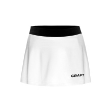 Craft Sport-Rock Squad Skirt - leicht, funktionell und Stretchmaterial, mit Innenslip - weiss Mädchen