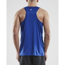 Craft Sport-Tank Rush Singlet (100% Polyester) ärmellos kobaltblau Herren