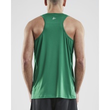 Craft Sport-Tank Rush Singlet (100% Polyester) ärmellos grün Herren