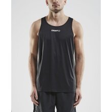 Craft Sport-Tank Rush Singlet (100% Polyester) ärmellos schwarz Herren