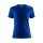 Craft Sport-Shirt Community Mix (Baumwolle) kobaltblau Damen