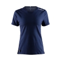 Craft Sport-Shirt Community Mix (Baumwolle) navyblau Damen